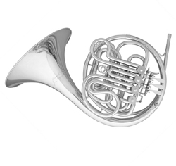 RS BERKELEY SILVER FRENCH HORN